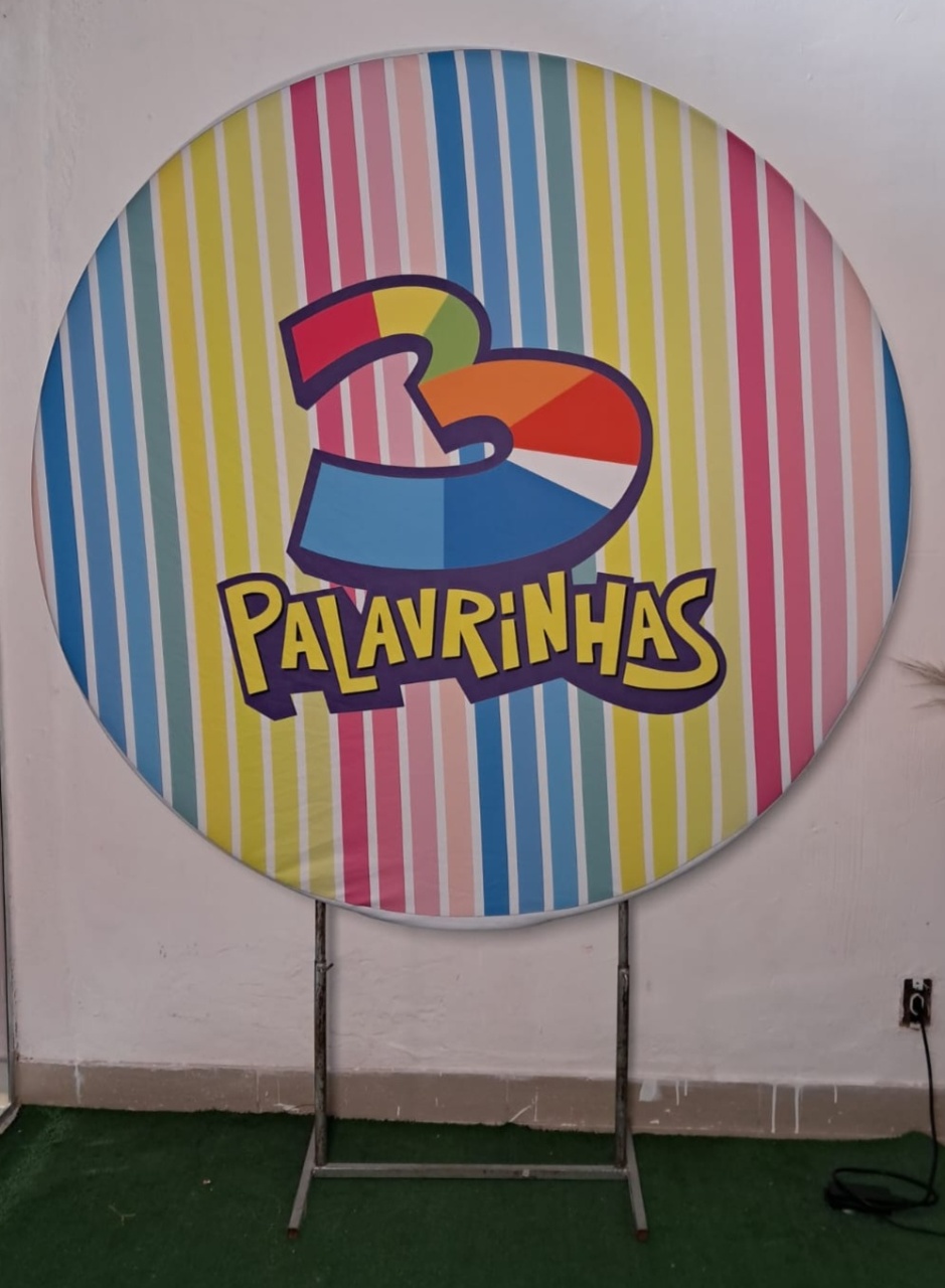 Painel 3 Palavrinhas - Stefane Sales 