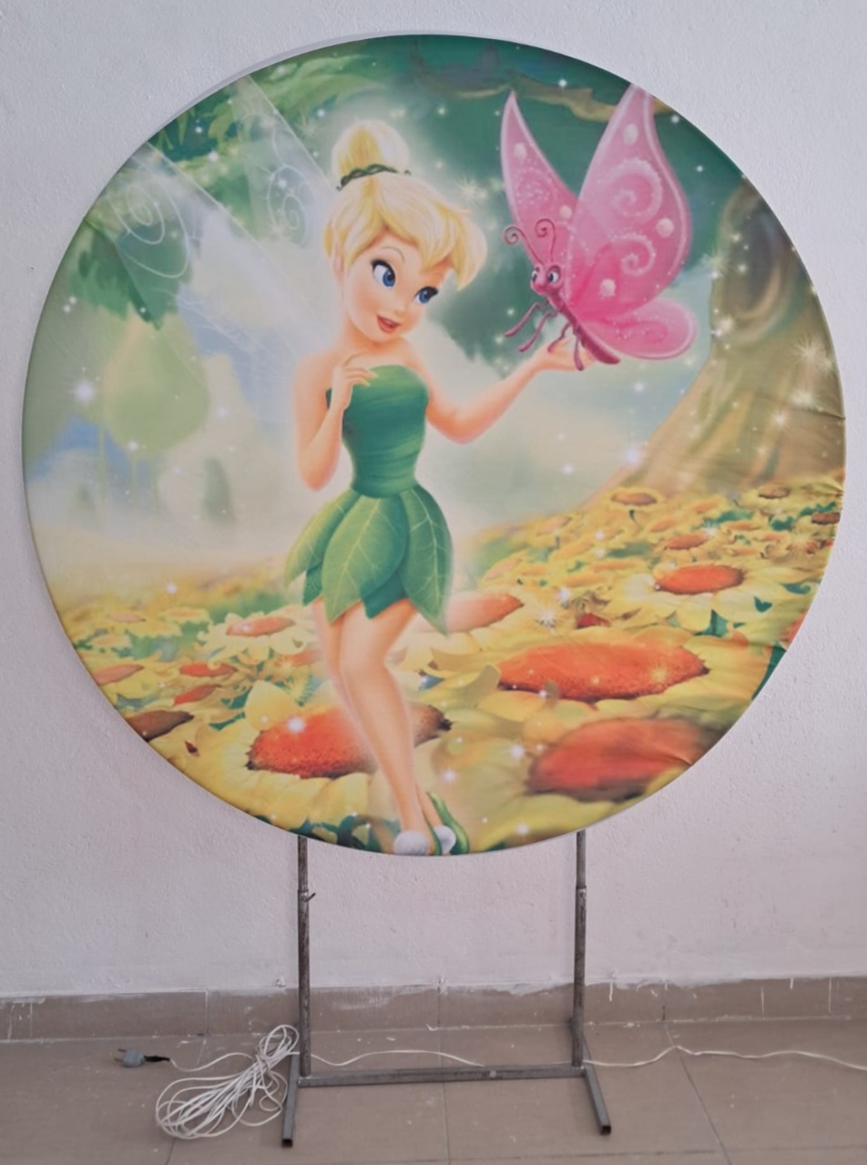 Painel Tinker Bell/Sininho Verde - Stefane Sales 