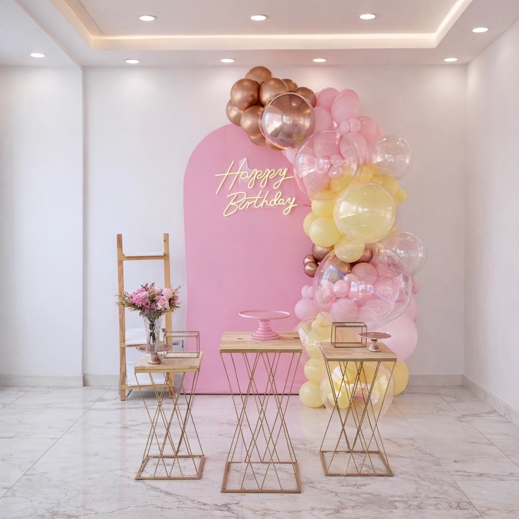 Decoração Rosa - Me Pegue Monte