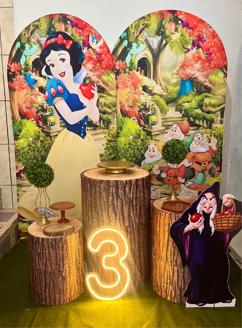 Pegue E Monte Branca de Neve - Tradicional Com Led  - Me Pegue Monte