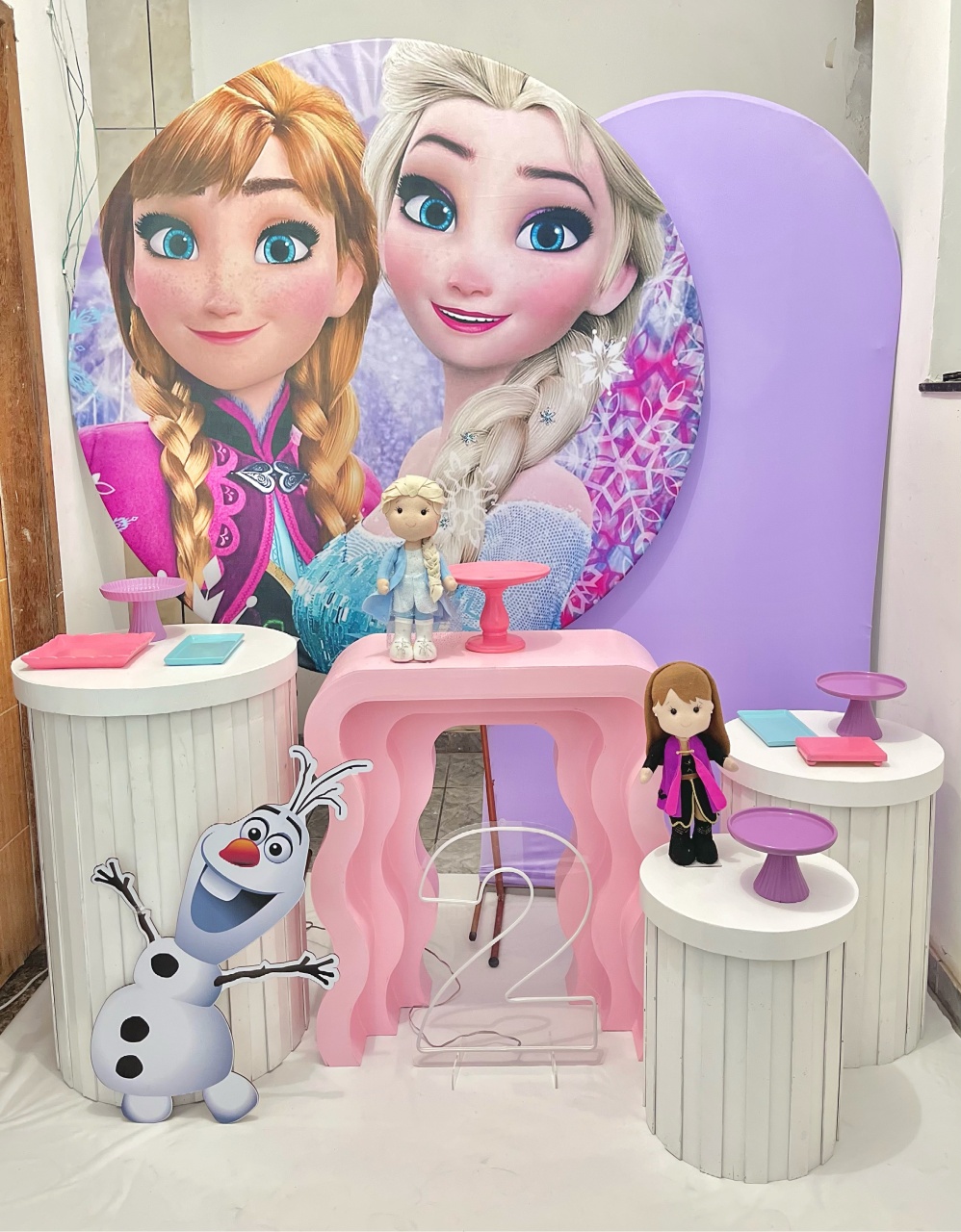 Decoração Frozen E Ana  - Me Pegue Monte