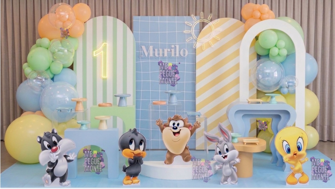 Decoração Baby Looney 5M - Infantil  - Me Pegue Monte