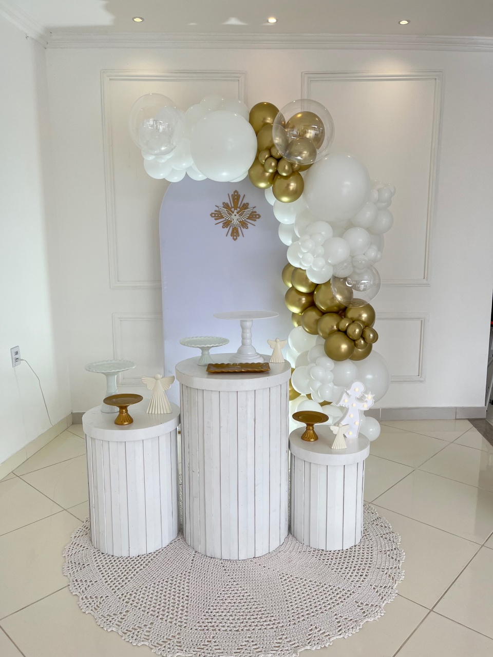 Decoração Batizado  - Me Pegue Monte