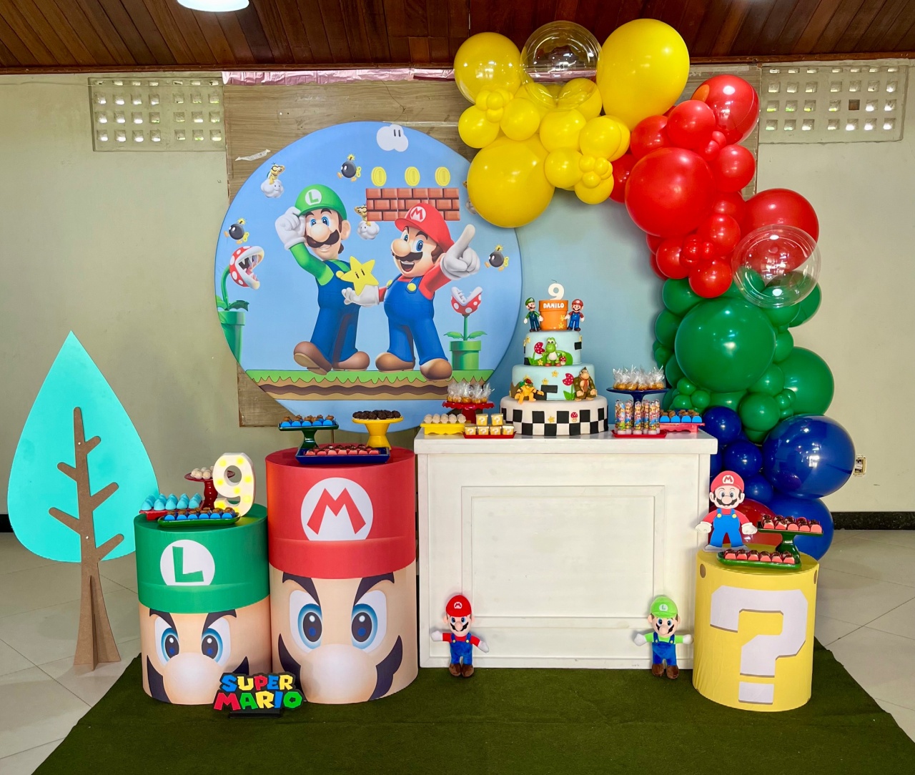 Decoração Infantil - Mario - Me Pegue Monte