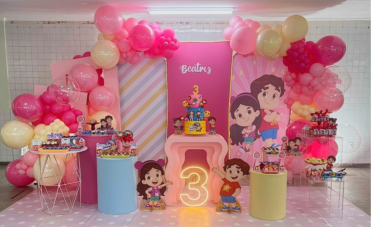 Decoração Infantil G - Maria Clara E Jp  - Me Pegue Monte