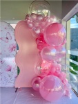 Decoração Jardim das Borboletas - Rosa E Branco 16 - imagem 3
