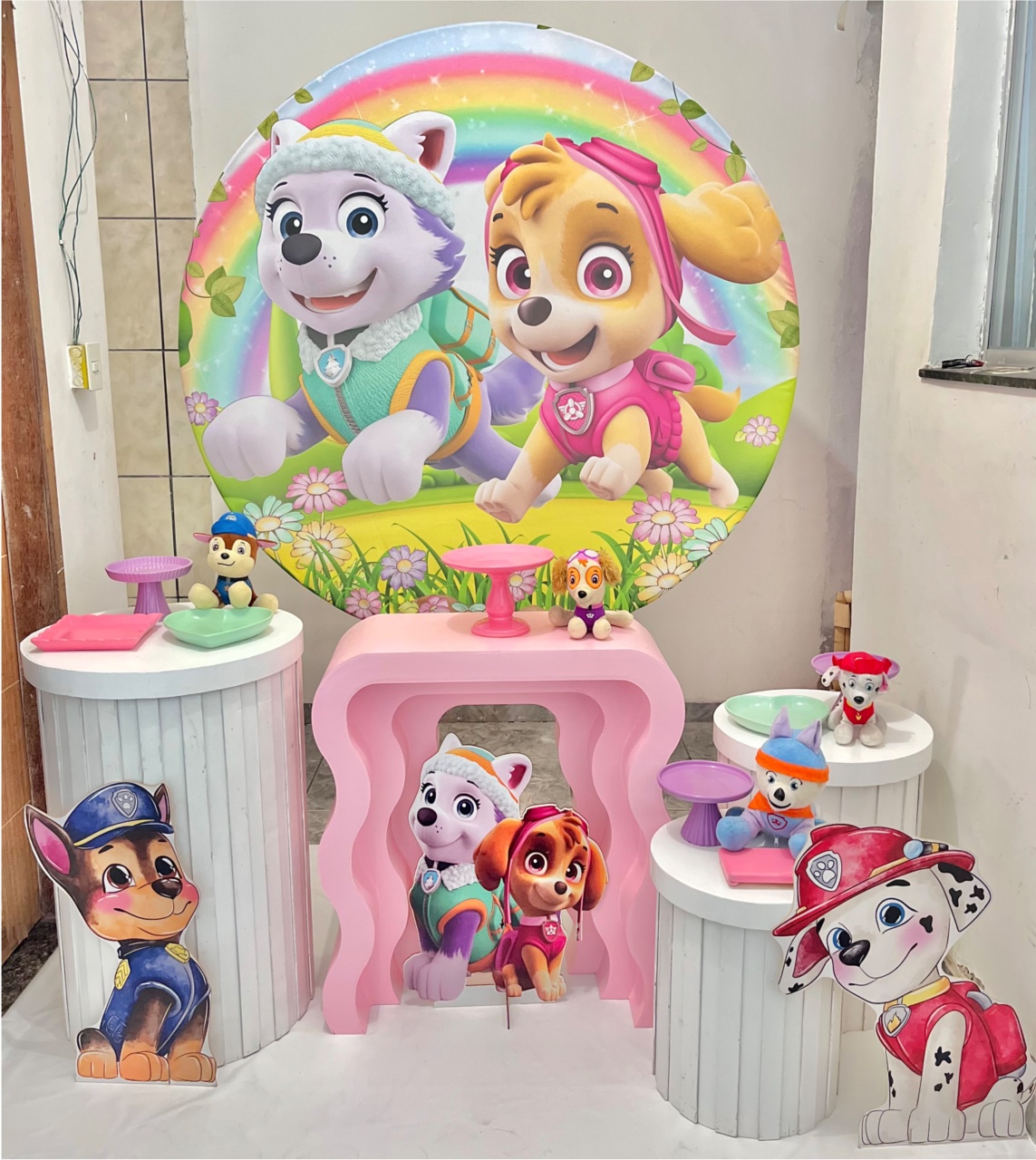 Decoração Infantil - Patrulha Canina Skay 2 - Me Pegue Monte