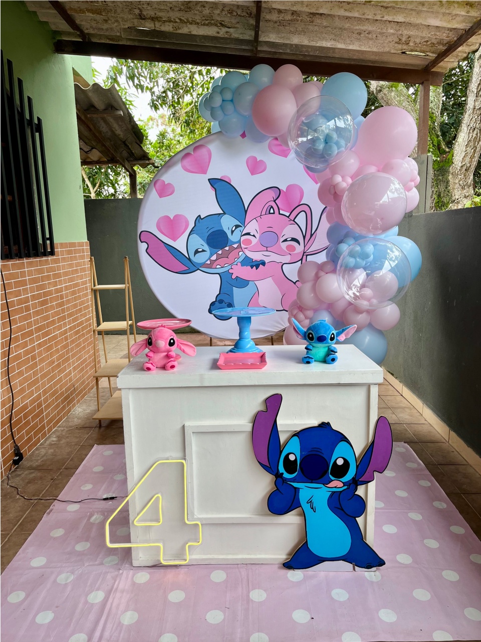 Decoração Minimalista - Stitch - Me Pegue Monte