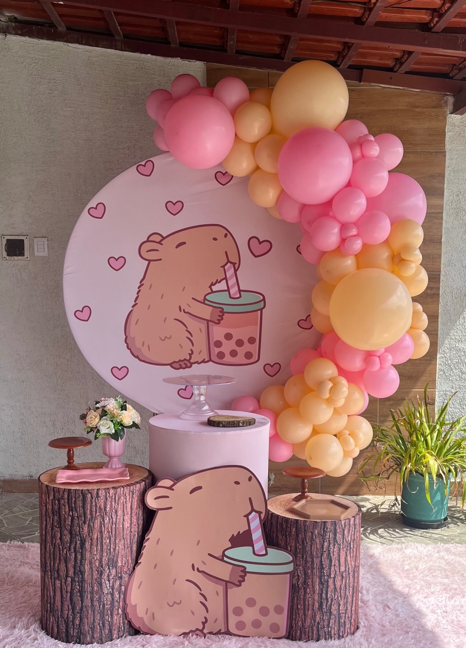 Decoração Capivara Pp - Me Pegue Monte