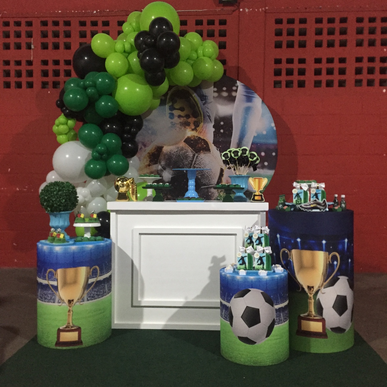Decoração Futebol P - Me Pegue Monte