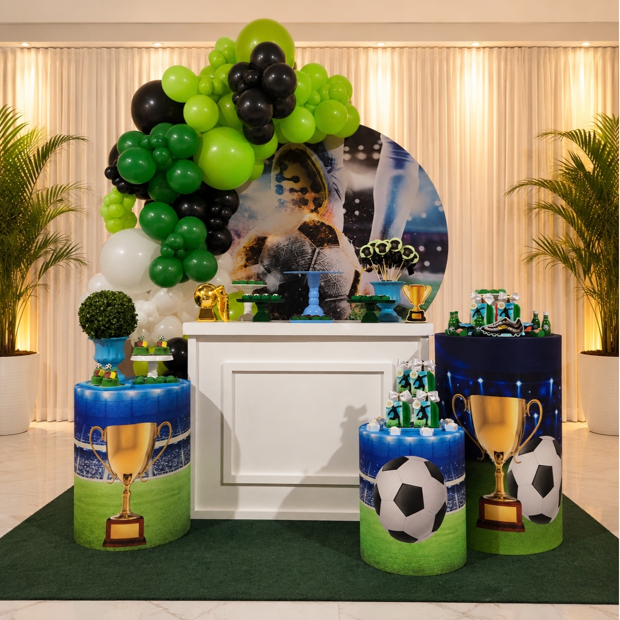 Decoração Futebol P - Me Pegue Monte