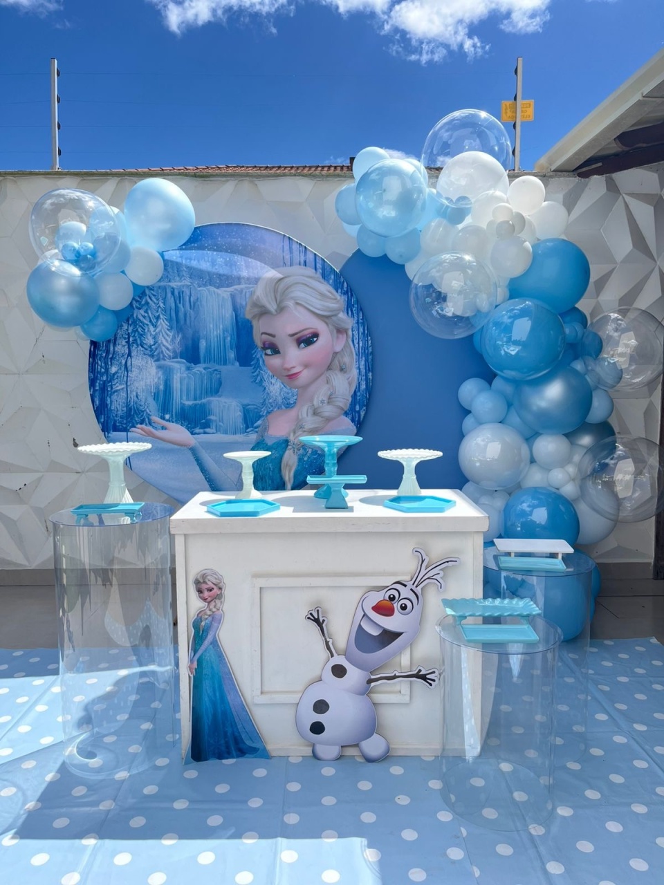 Decoração Frozen  - Me Pegue Monte