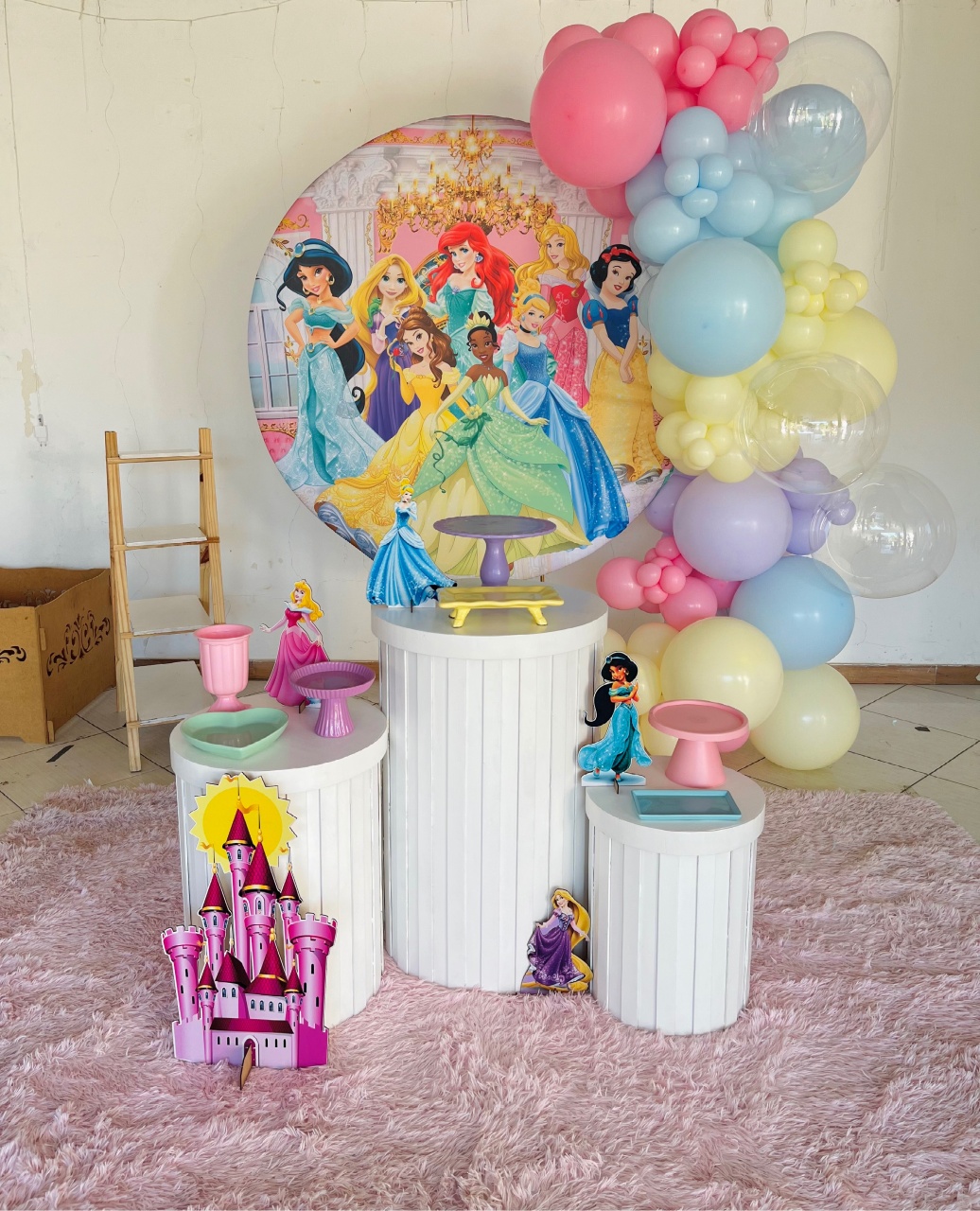 Decoração Princesas Disney  - Me Pegue Monte