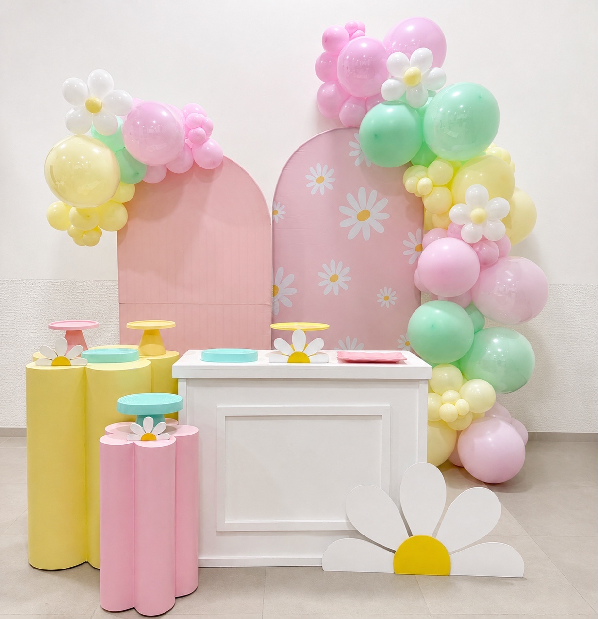 Decoração Infantil - Margaridas Rosa - Me Pegue Monte