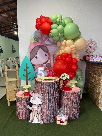 Decoração Infantil Pp - Chapeuzinho Vermelho - Me Pegue Monte