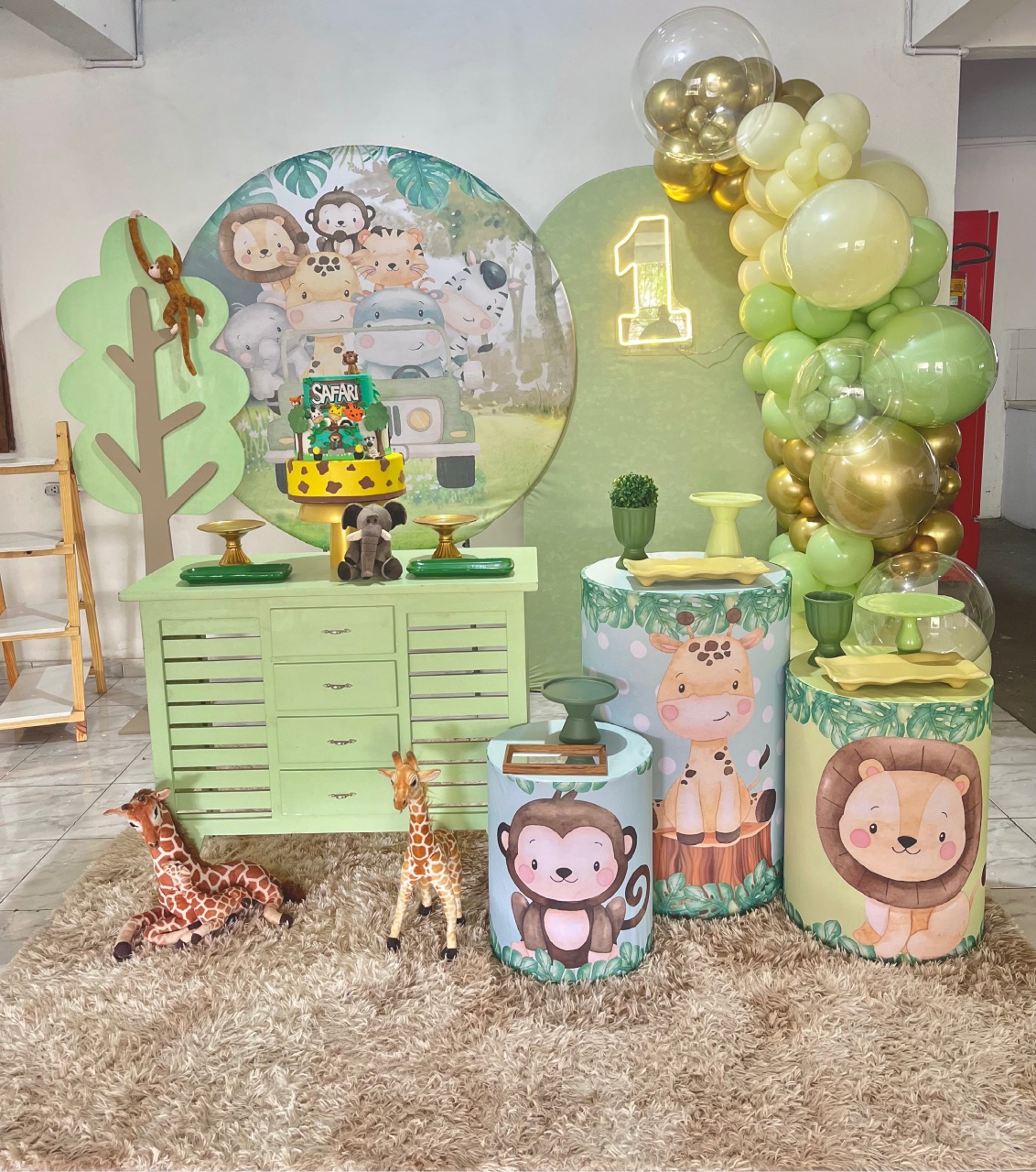Decoração Safári M  - Me Pegue Monte