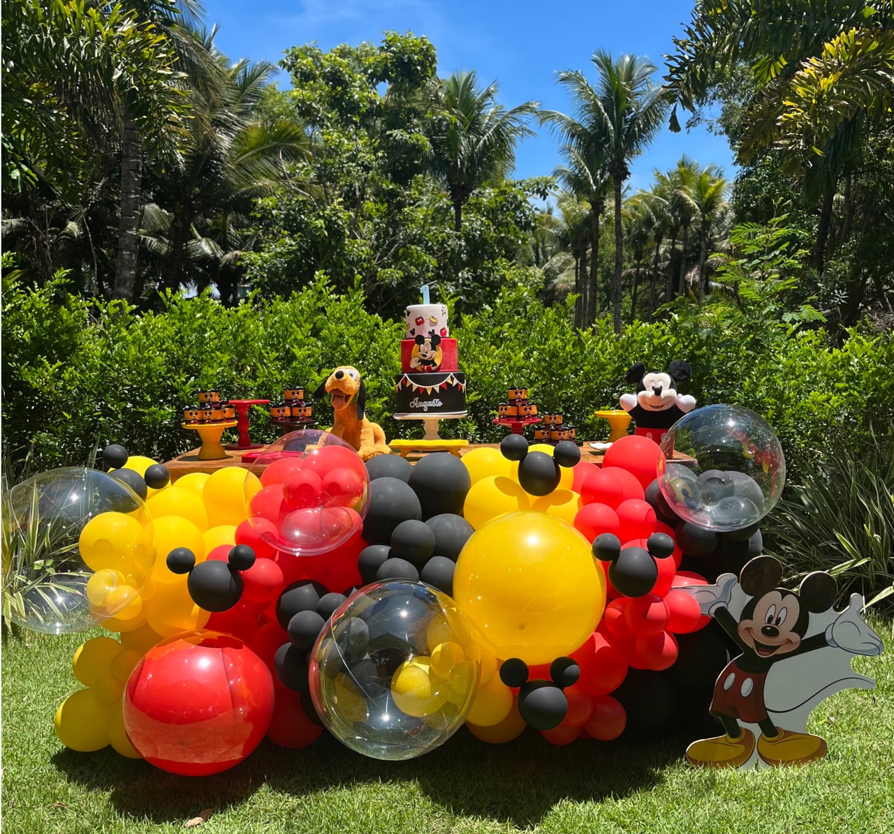 Decoração Intimista Com Balão 🎈 - Mickey - Me Pegue Monte