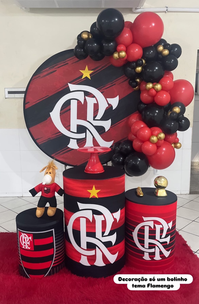 Decoração Flamengo Pp - Me Pegue Monte