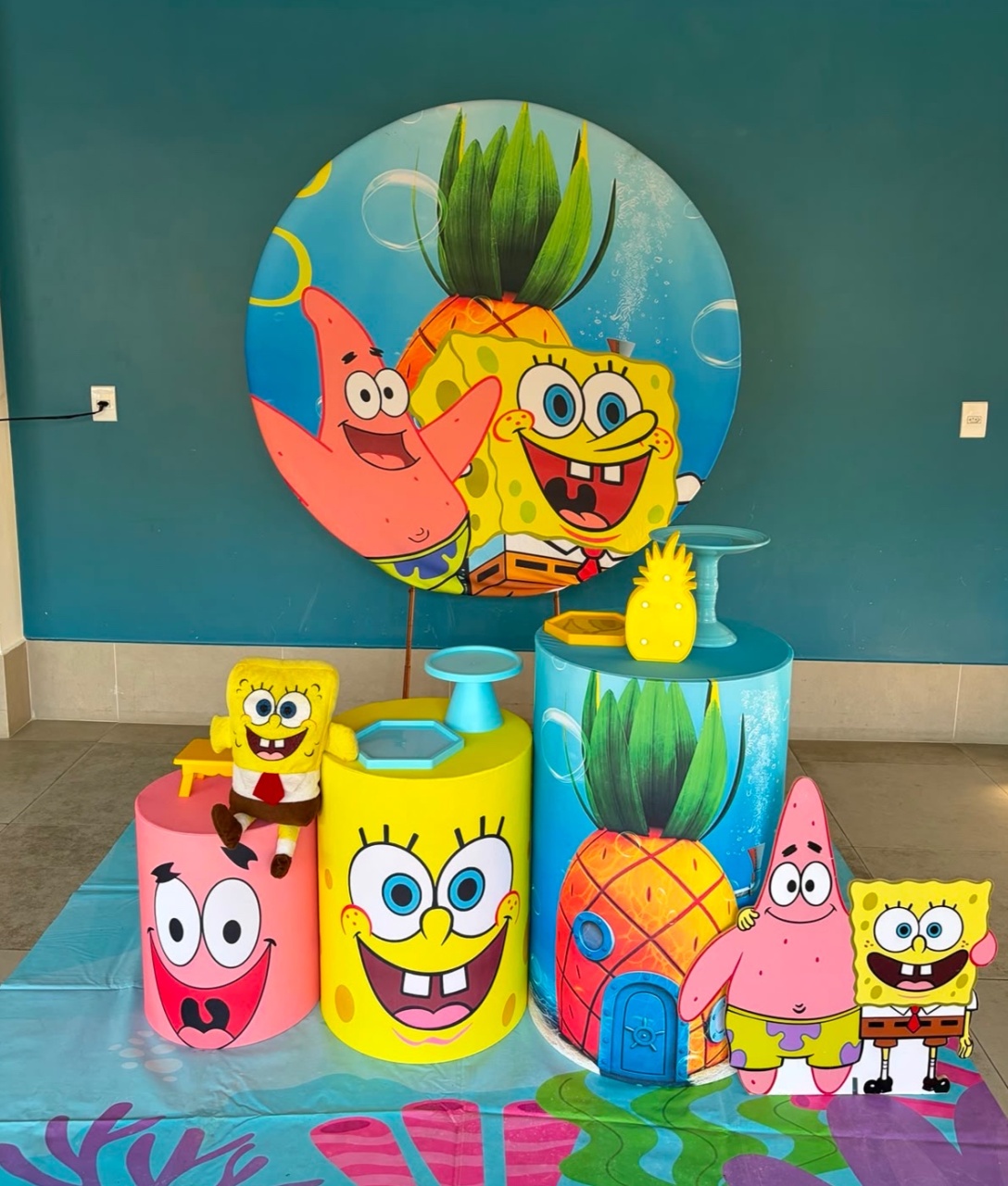Pegue E Monte - Kit Bob Esponja Infantil - Me Pegue Monte