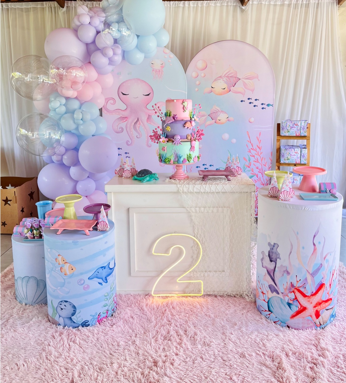 Decoração Fundo Do Mar - Infantil - Me Pegue Monte