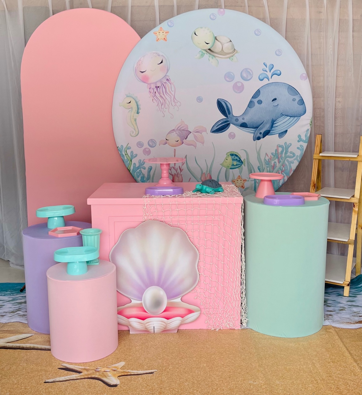 Kit Luxo Fundo Do Mar  - Me Pegue Monte