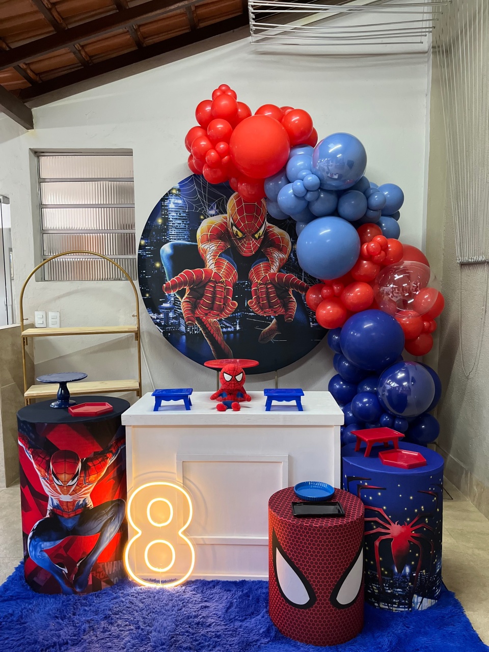 Decoração Infantil - Homem Aranha Grande  - Me Pegue Monte