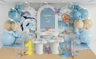 Decoração Infantil G - Mar/Surf - Me Pegue Monte