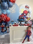 Decoração Com Balão - Homem Aranha Baby - imagem 2