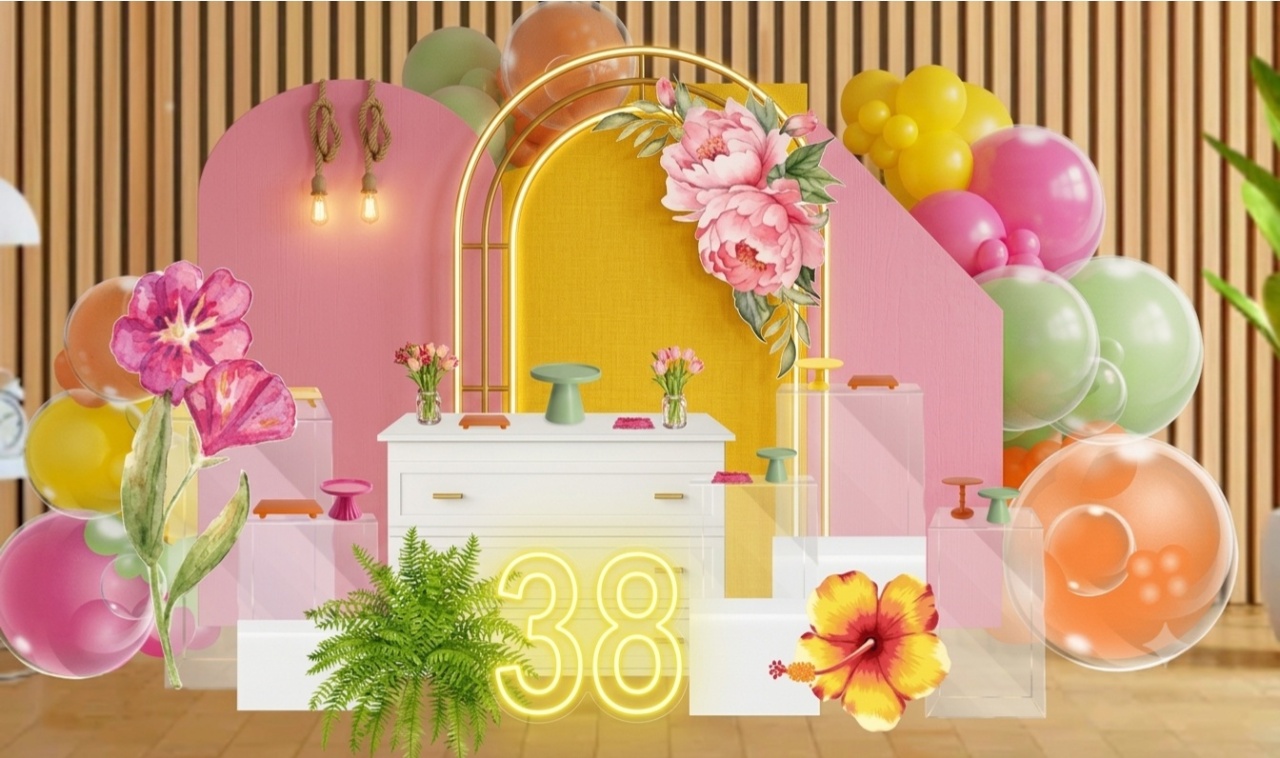 Projeto Decoração Com Balão - Primavera 1 - Me Pegue Monte