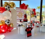 Decoração Clean Com Balão 🎈 - Flamengo - imagem 3