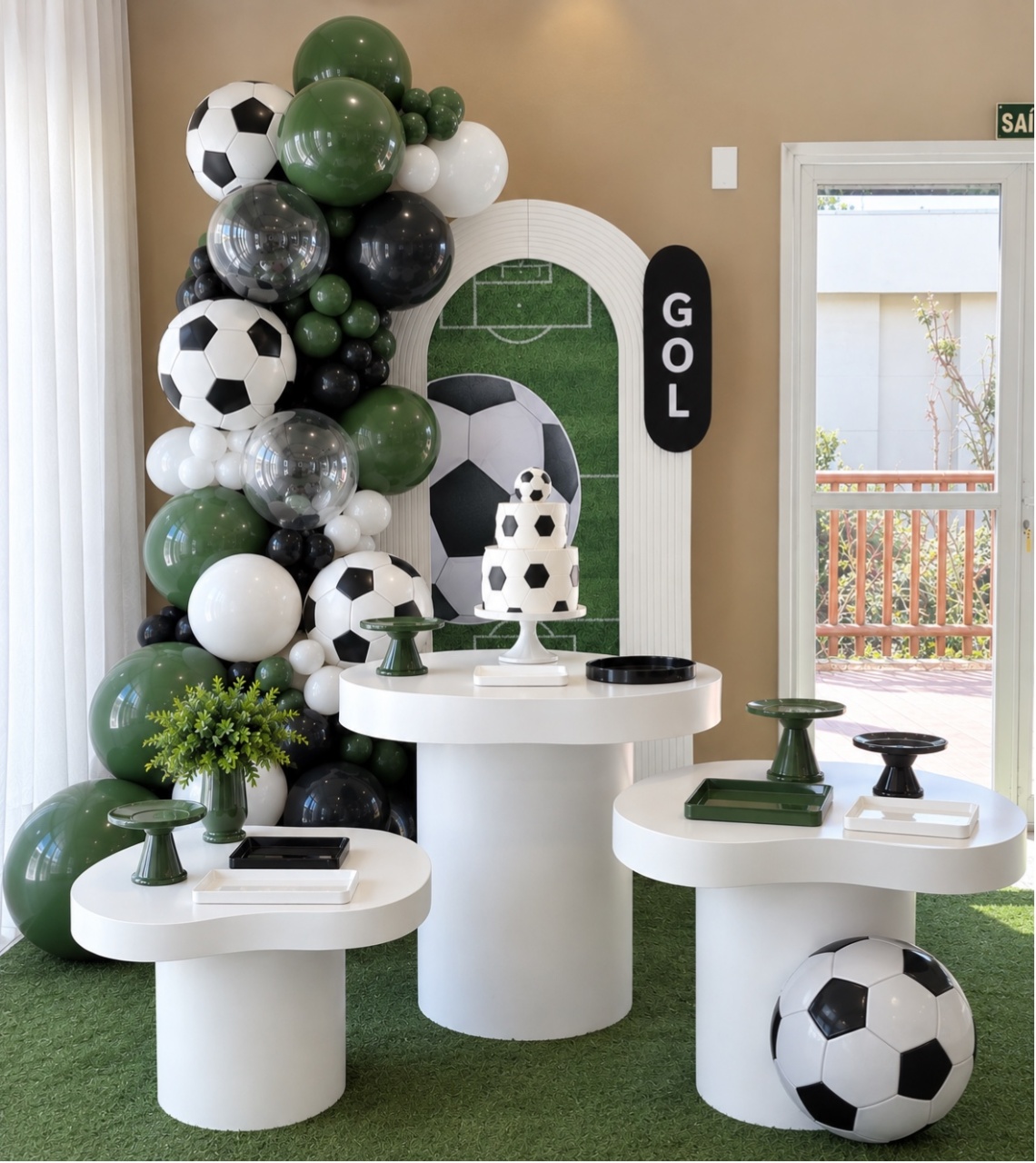 Decoração Futebol - ⚽️ - Me Pegue Monte