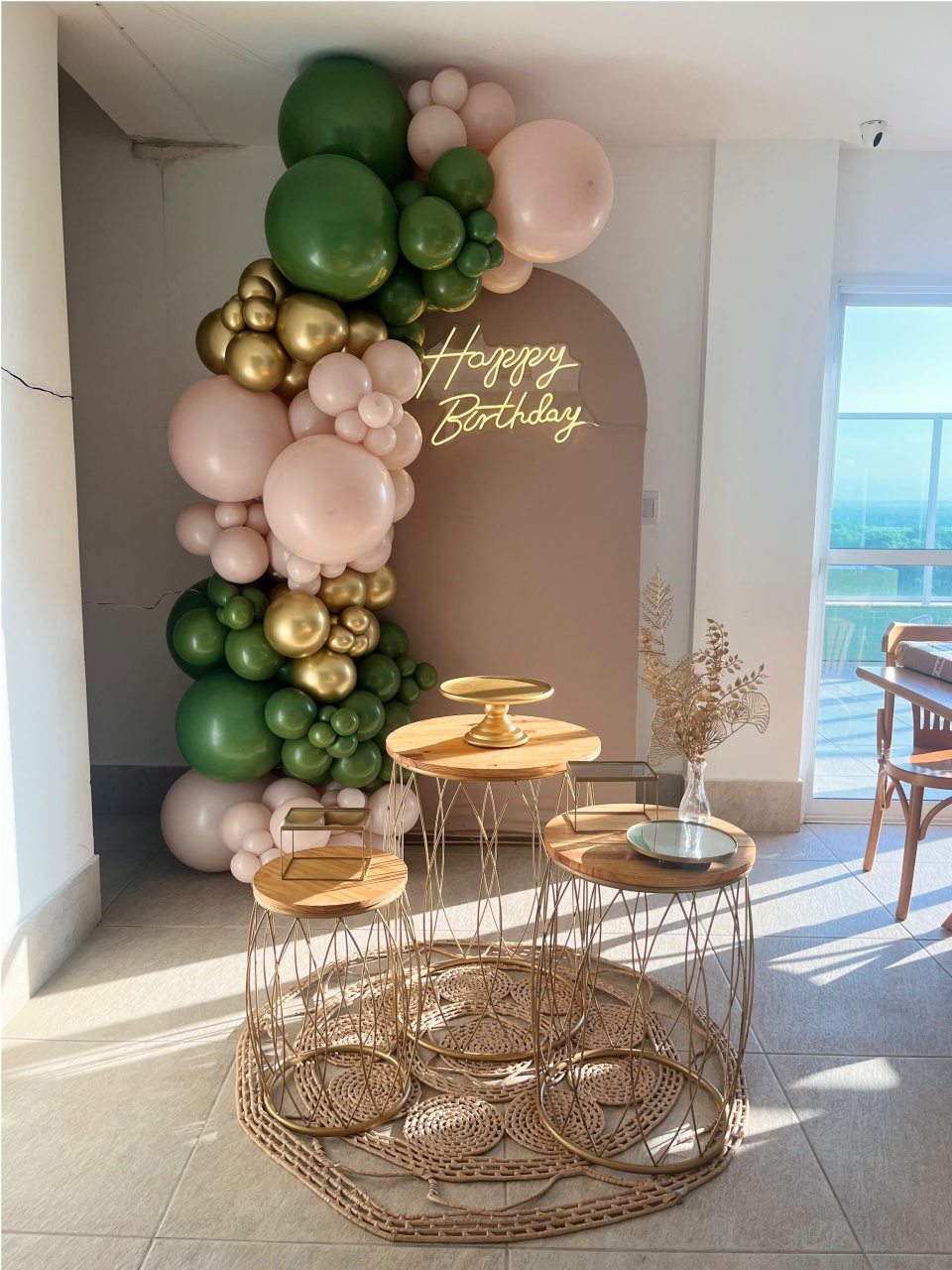Decoração Adulto - Nude E Verde Militar - Me Pegue Monte