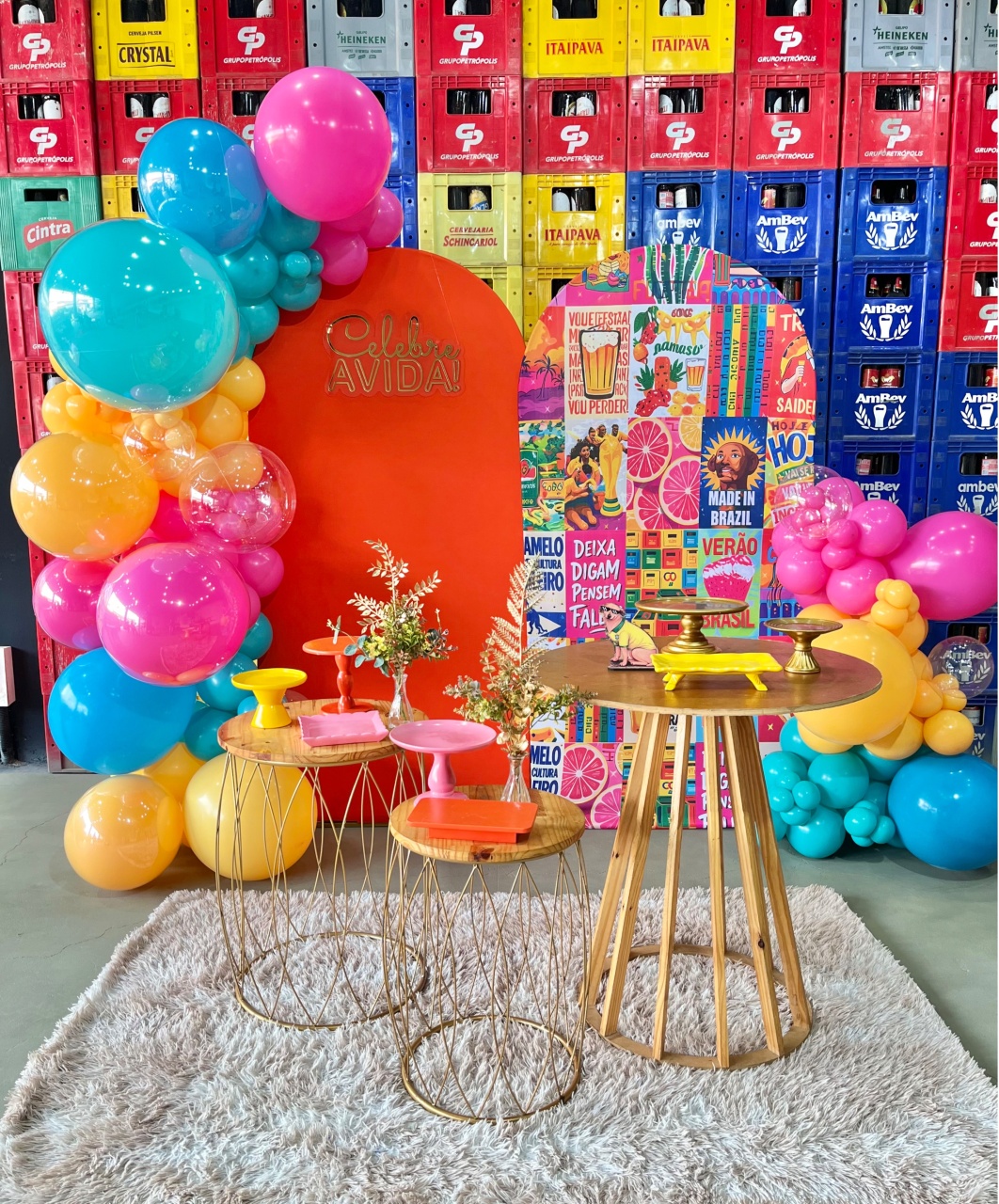 Decoração Com Balão - Brasilidade - Me Pegue Monte