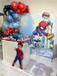 Decoração Com Balão - Homem Aranha Baby - imagem 1