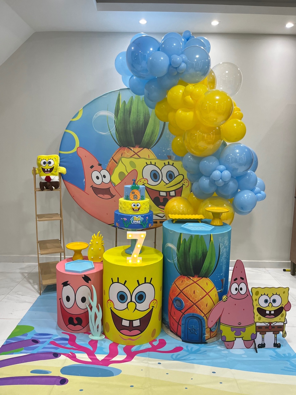 Decoração Bob Esponja Menino P - Me Pegue Monte