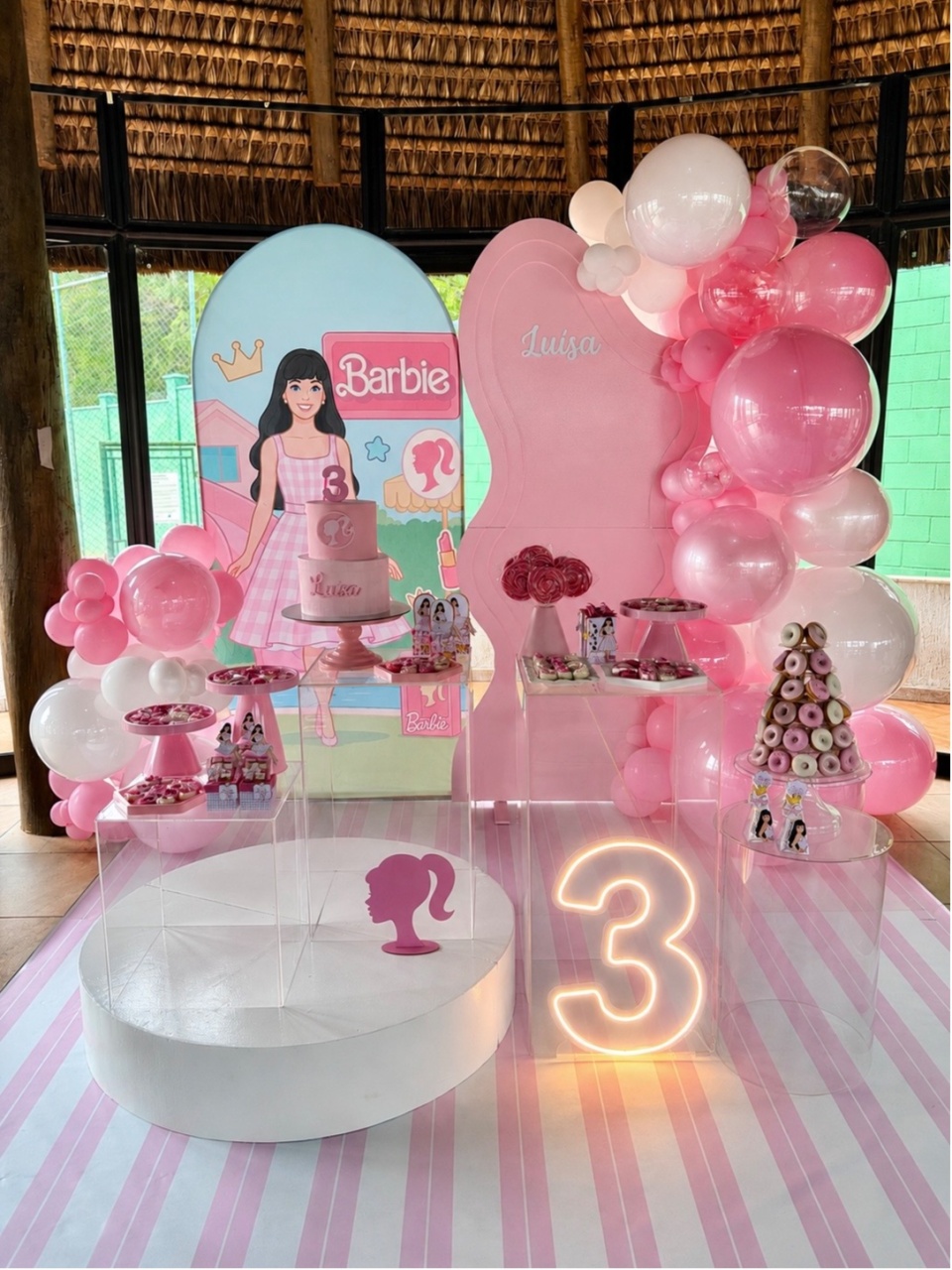 Decoração Barbie - Modelo Orgânico - Me Pegue Monte