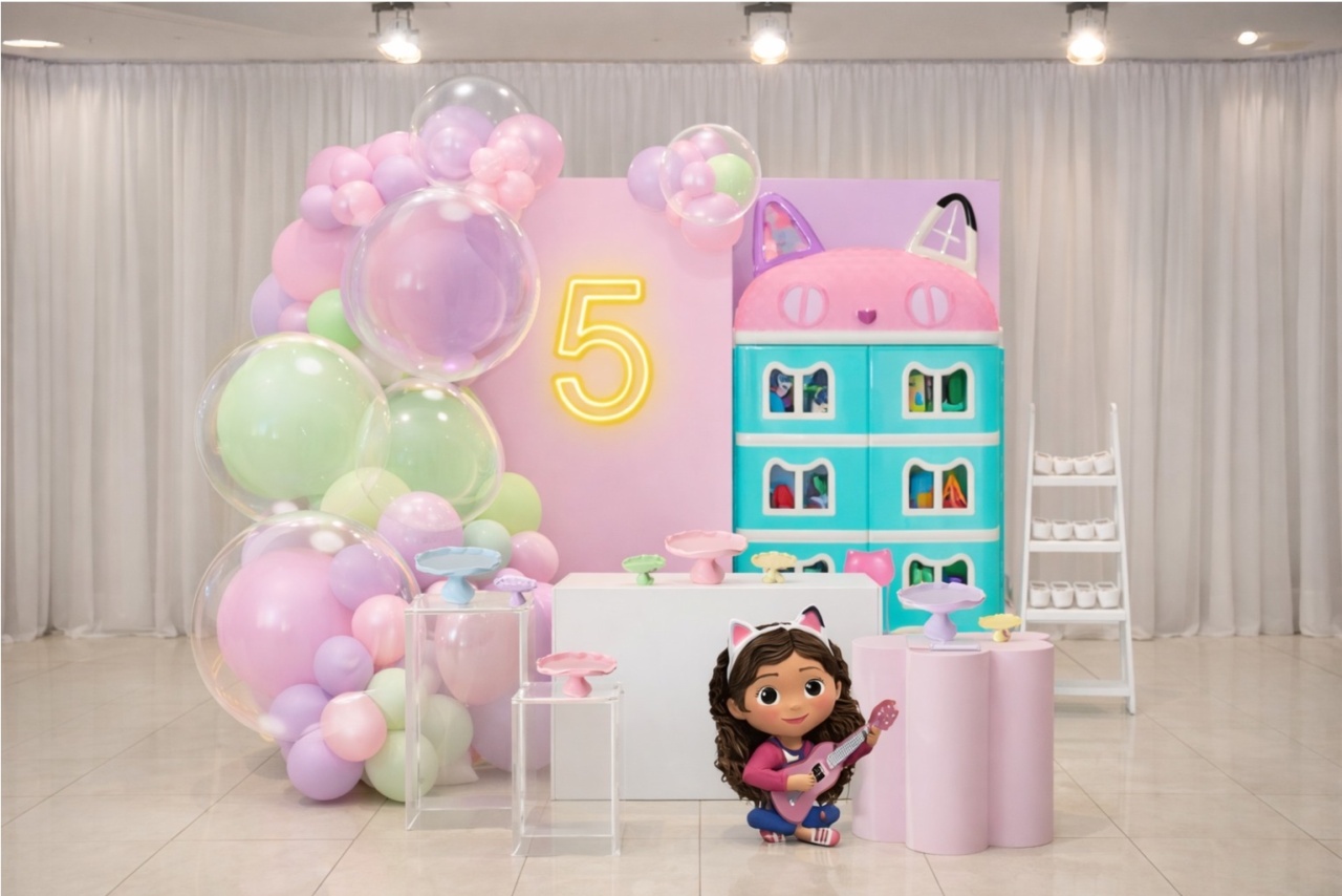Decoração Infantil - Casa Mágica Gabby - Me Pegue Monte