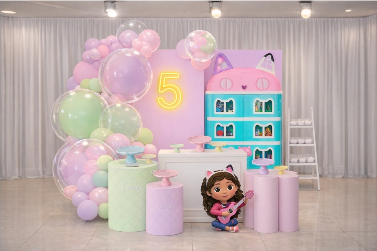 Decoração Infantil - Casa Mágica Gabby 2 - Me Pegue Monte