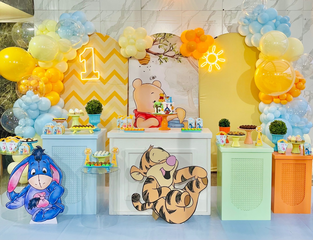 Decoração Urso Pooh  - Me Pegue Monte
