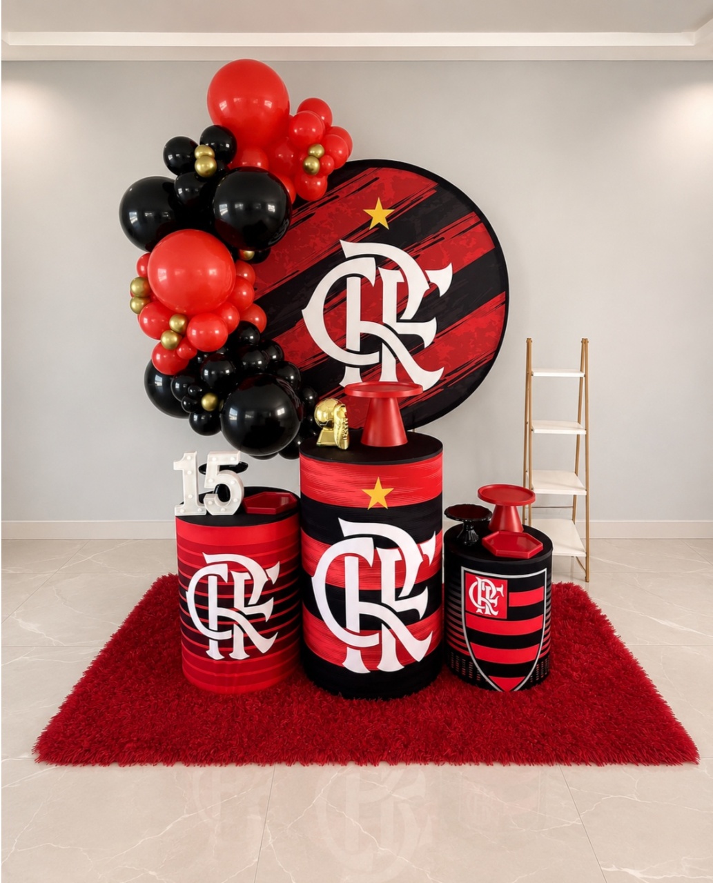 Decoração Flamengo Pp - Me Pegue Monte