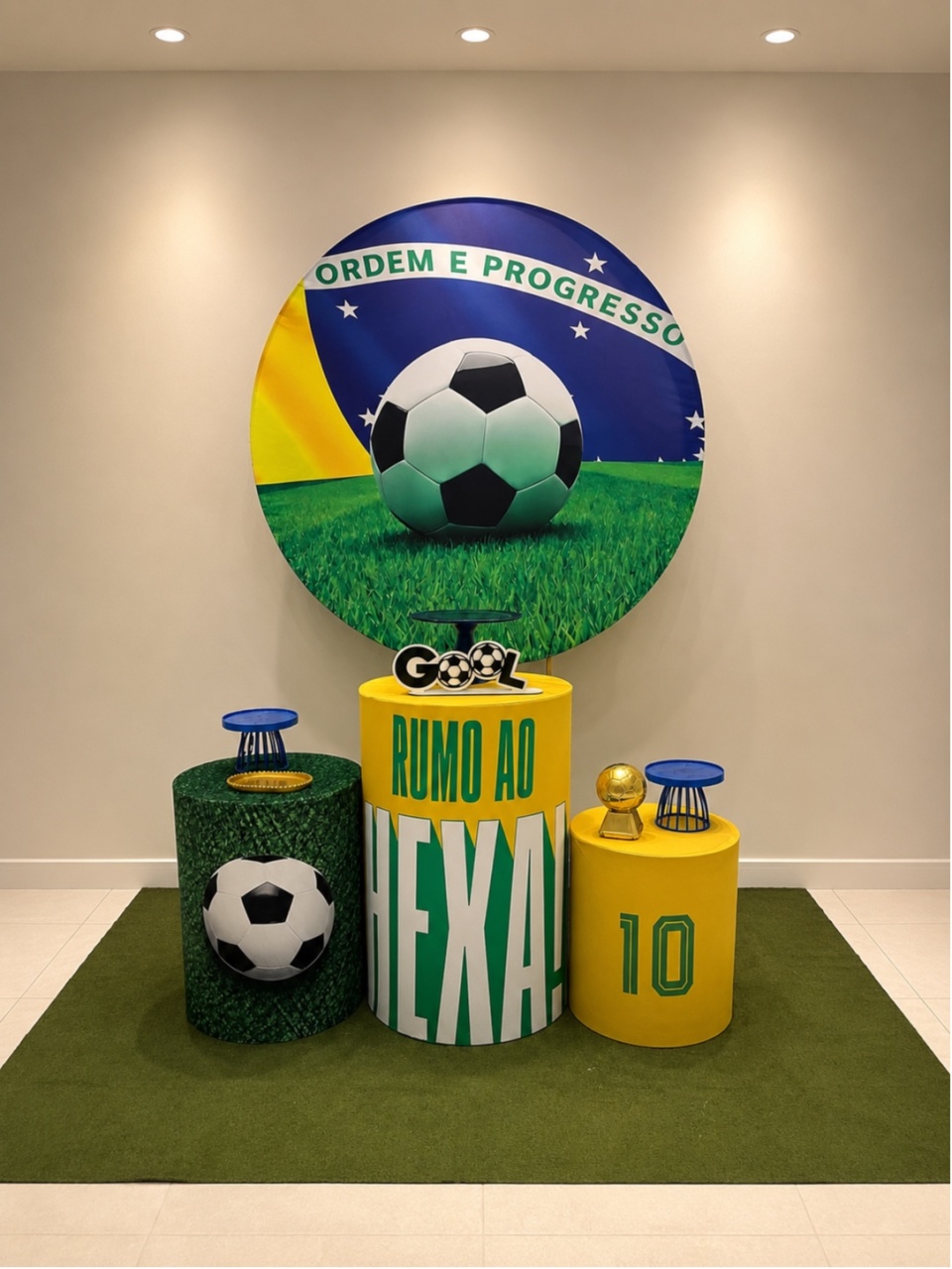 Kit Só Um Bolinho - Copa Futebol 1 - Me Pegue Monte
