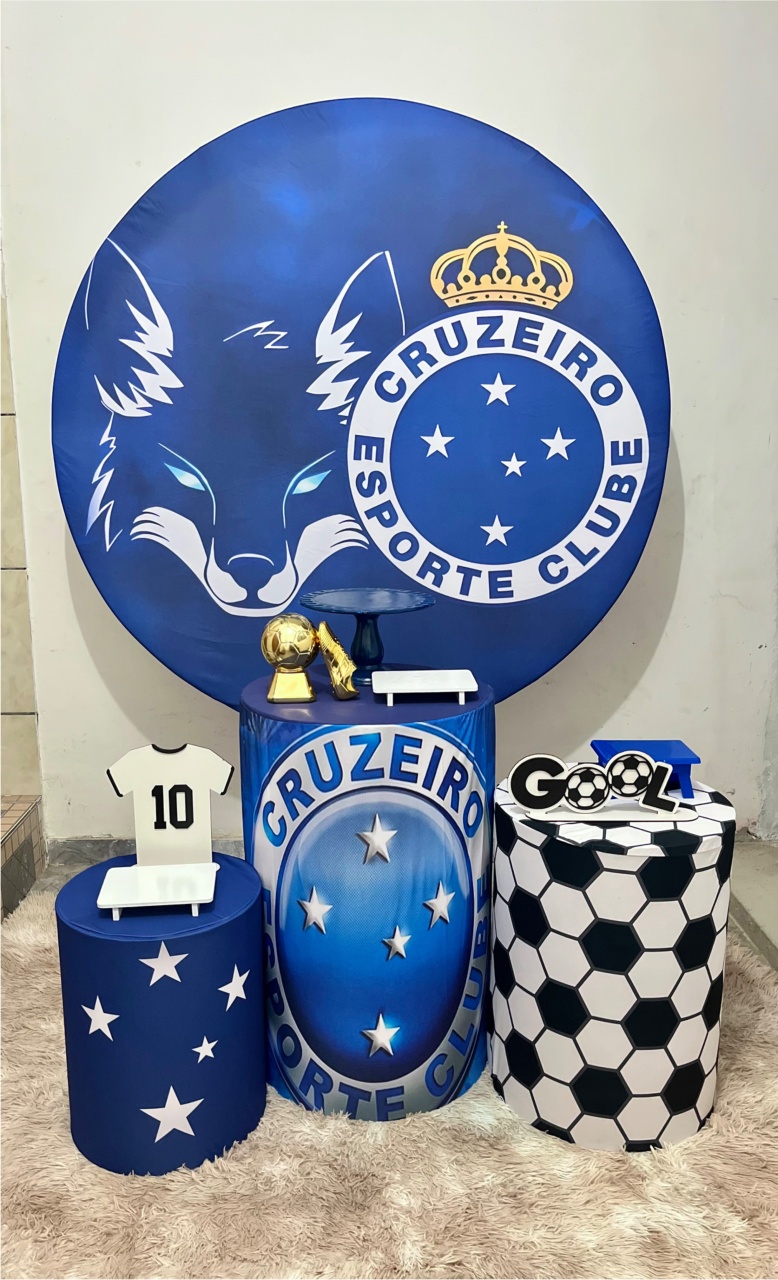 Kit Só Um Bolinho - Cruzeiro  - Me Pegue Monte