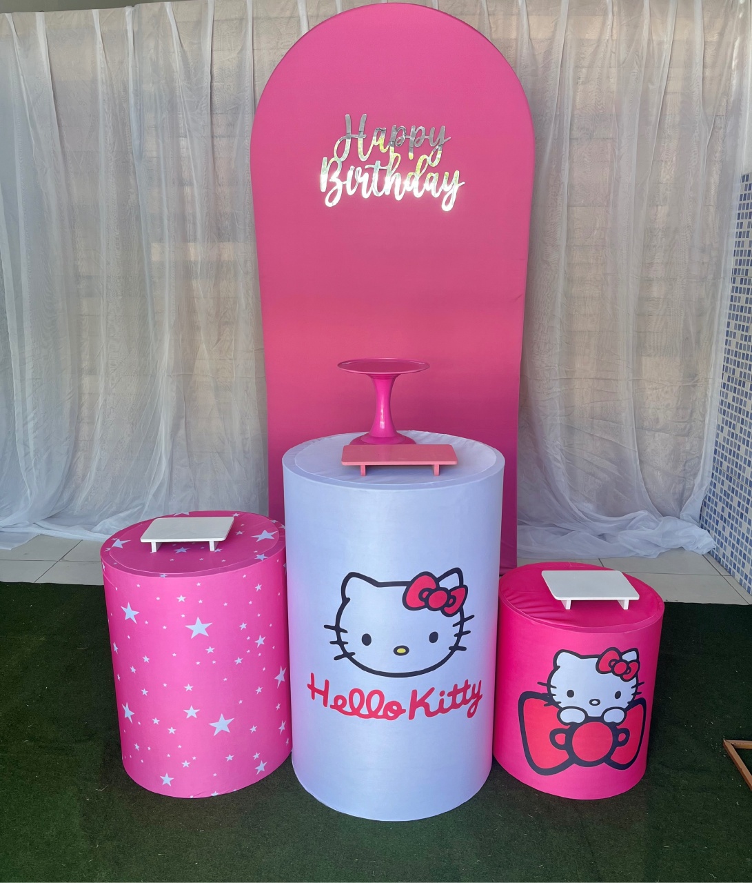 Kit Básico Pegue E Monte - Hellokitty  - Me Pegue Monte