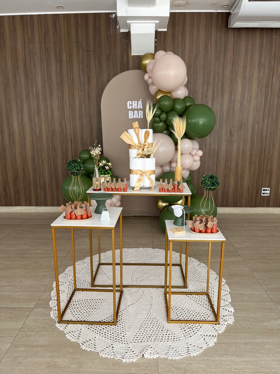 Decoração Nude Chá de Panela  - Me Pegue Monte