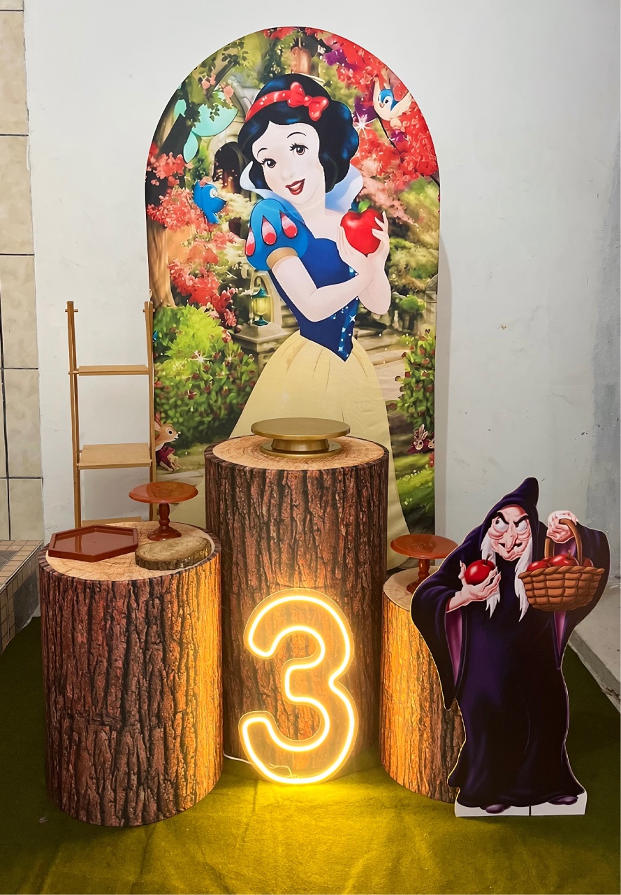 Kit Bolinho + Led Branca de Neve - Me Pegue Monte