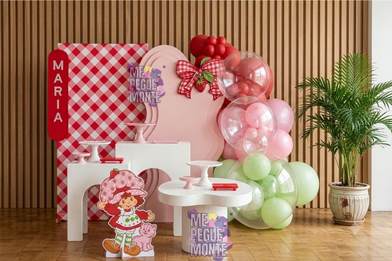 Decoração Orgânica - Moranguinho 1 - Me Pegue Monte