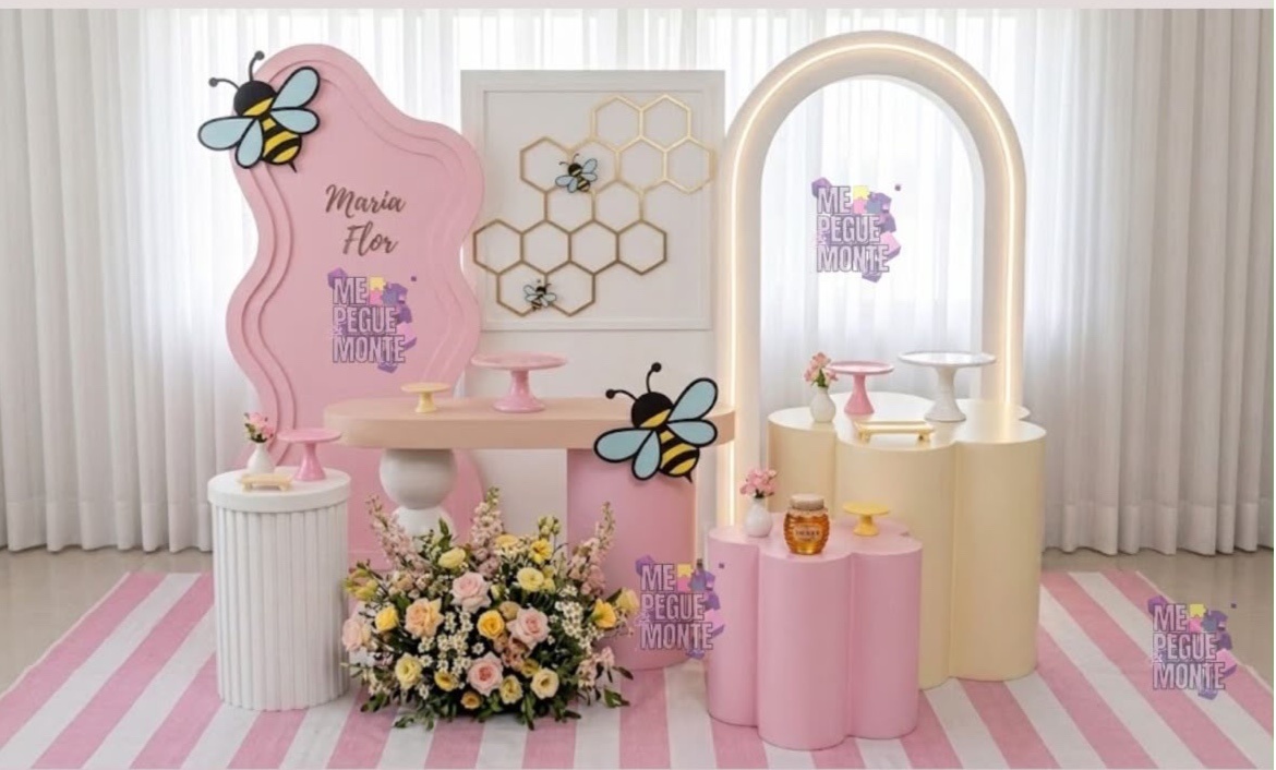Decoração Infantil - Abelhinha - Me Pegue Monte