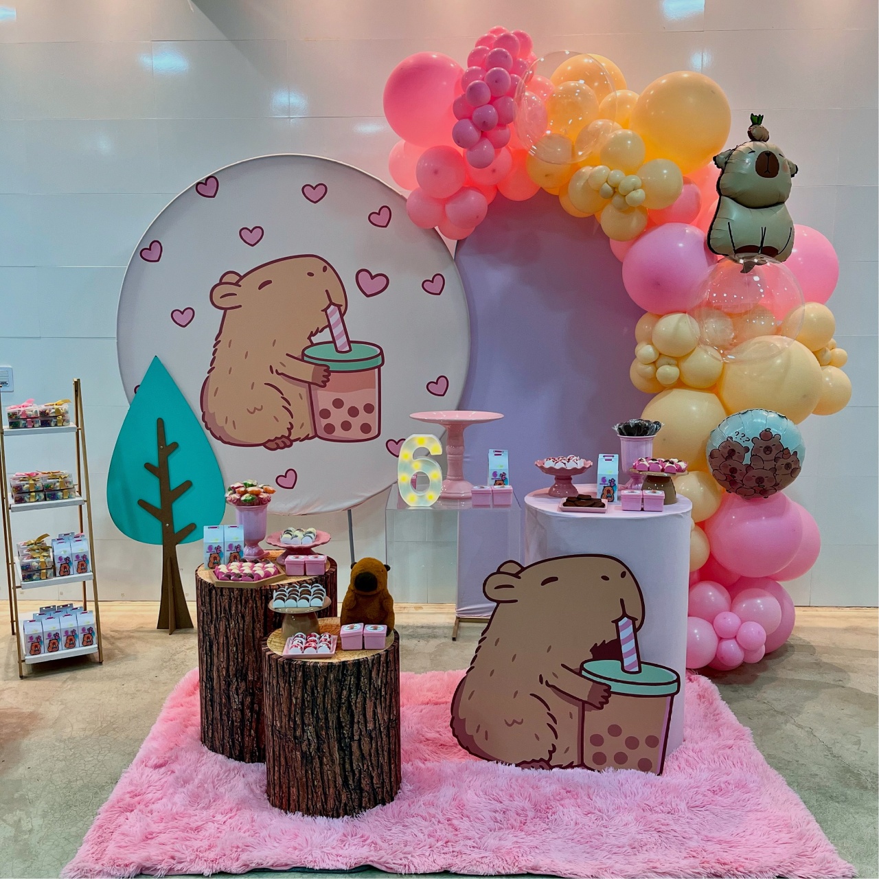 Decoração Capivara P - Me Pegue Monte