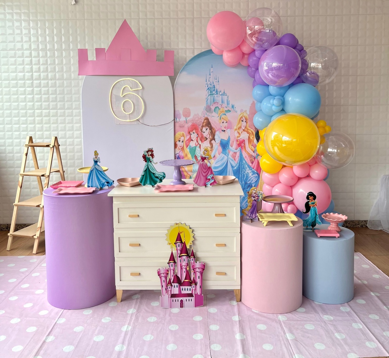 Decoração Princesas Disney M - Me Pegue Monte