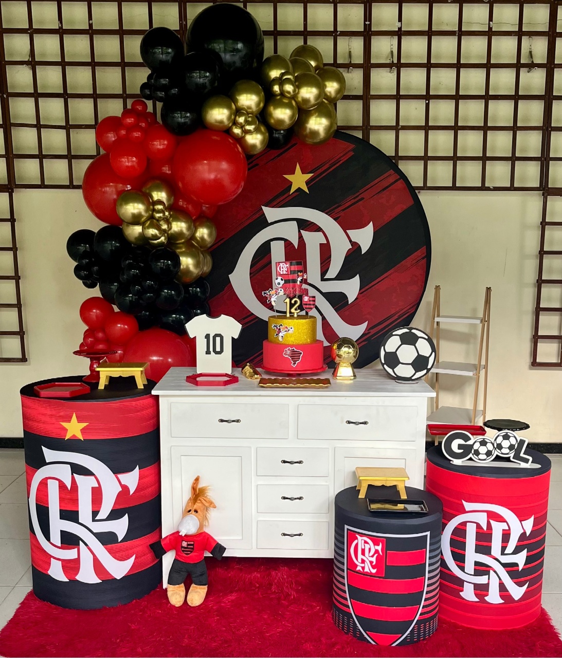 Decoração Flamengo P - Me Pegue Monte